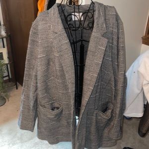 Plaid Blazer